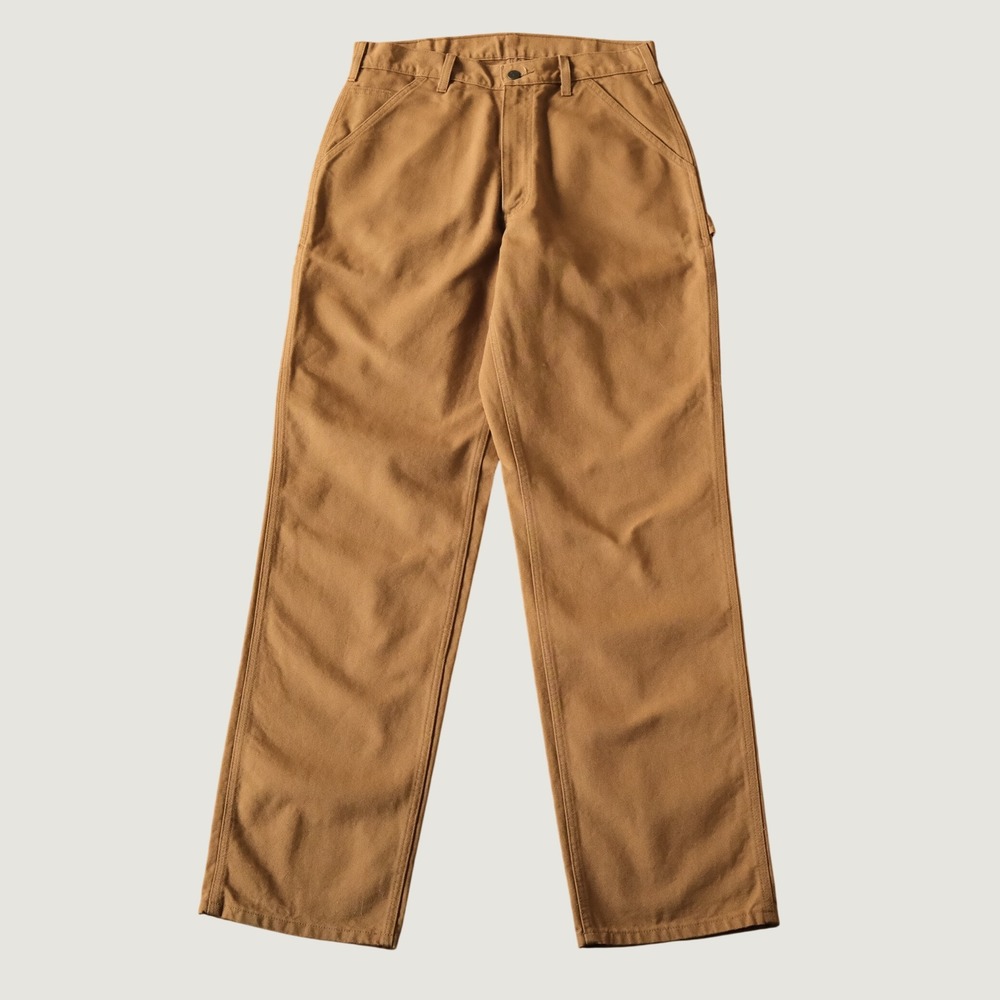 Carhartt Carpenter Pants‎ Brown Duck Canvas Workwear Gorpcore 32x36 Loose Fit